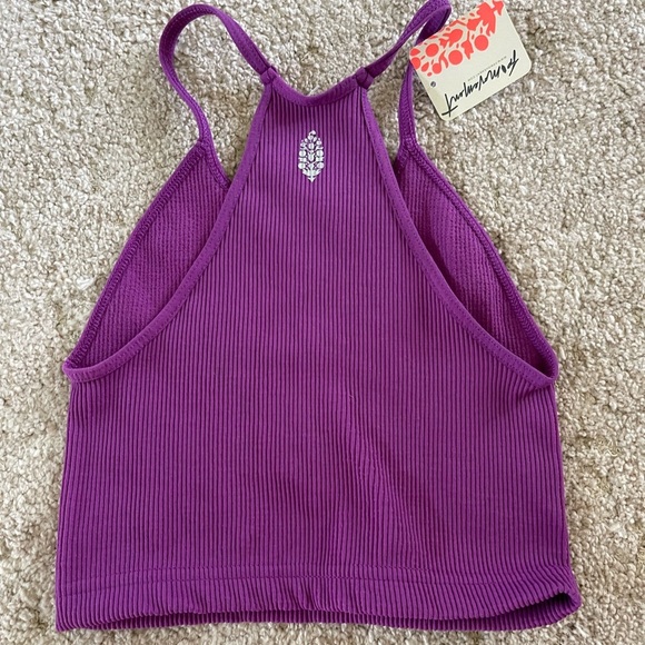 FP Movement X Hatch Happiness Runs Crop Top Purple XS/S NWT - Picture 3 of 3